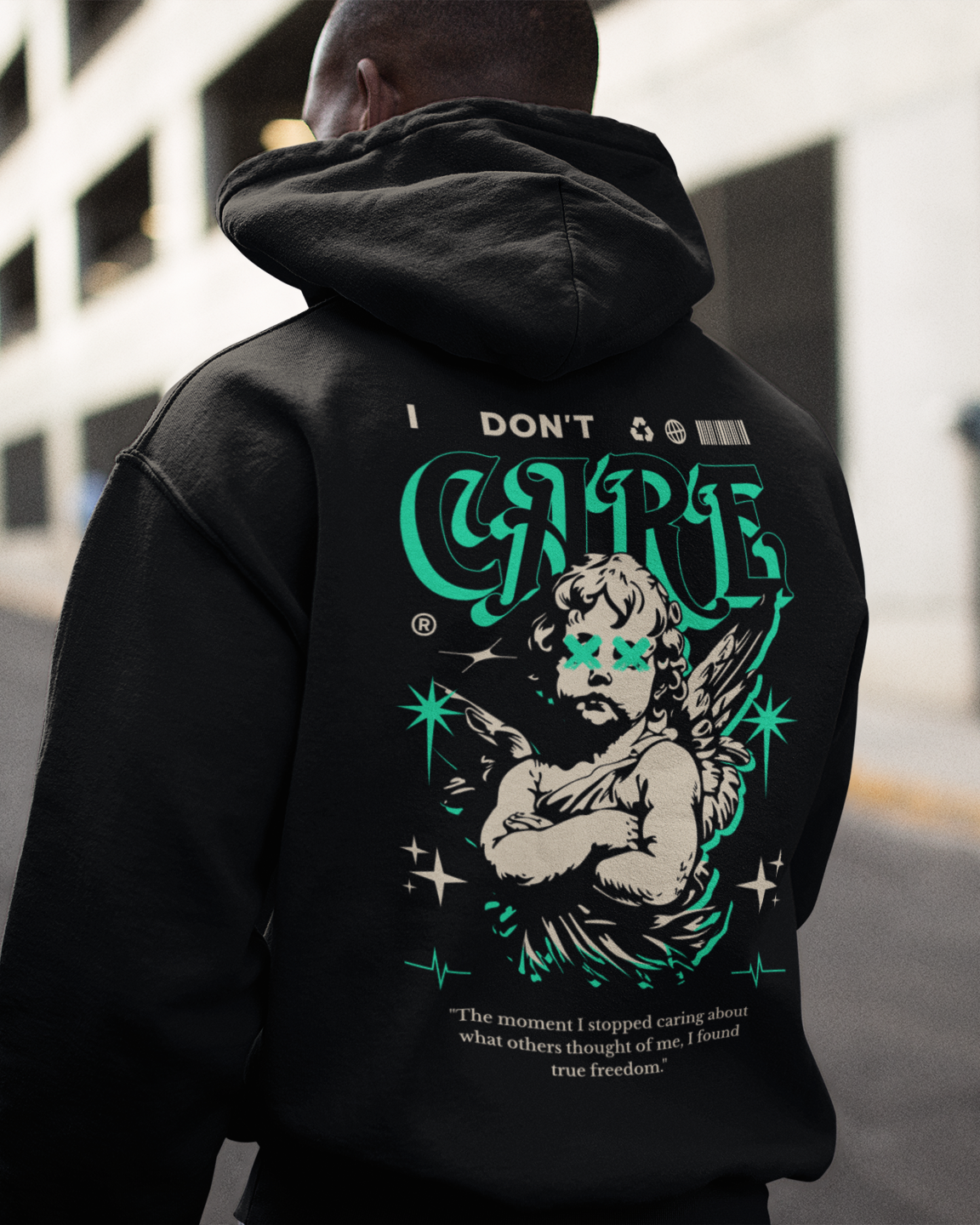 I Don't Care Hoodie