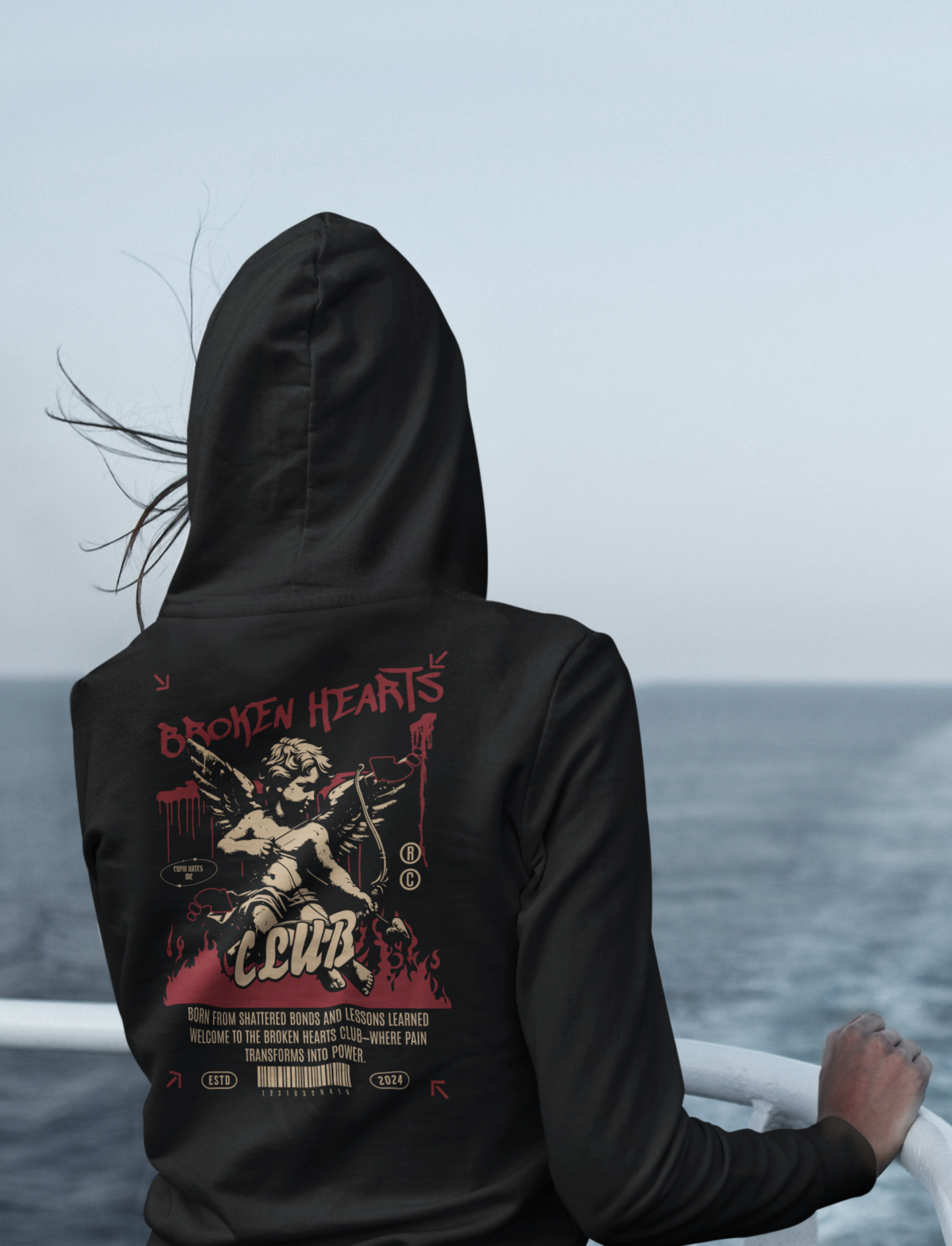 Broken Hearts Club Hoodie