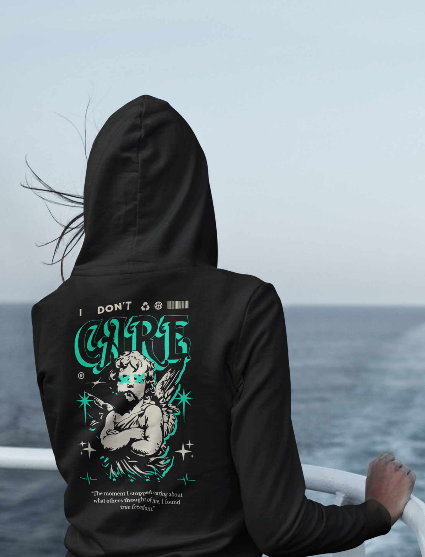 I Don't Care Hoodie